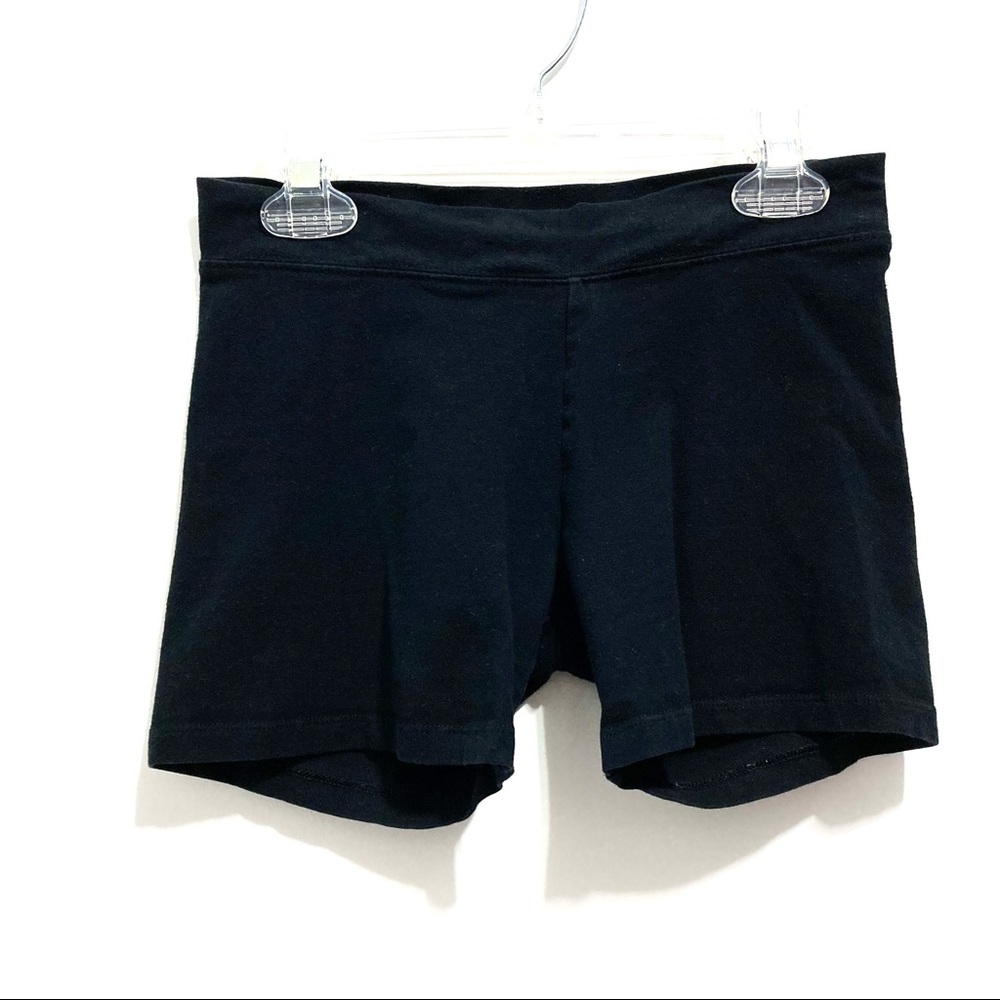 SO Black Stretchy Cotton/Spandex Shorts